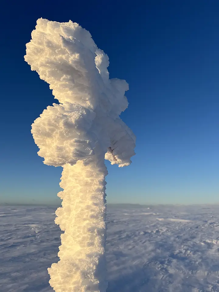 Fjällen Jämtland i vinter